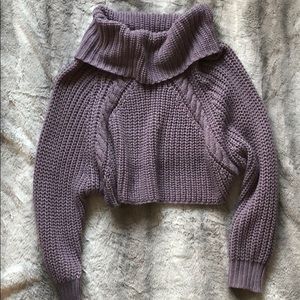 Fashion Nova cropped sweater